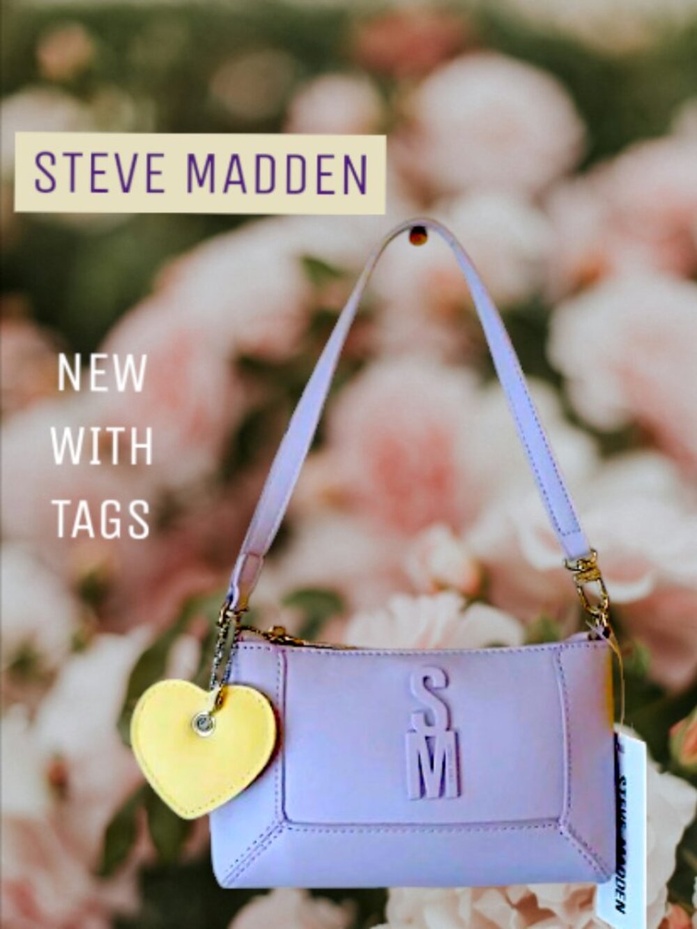 Steve Madden🆕️✨️Lilac Zip Pouch Wristlet